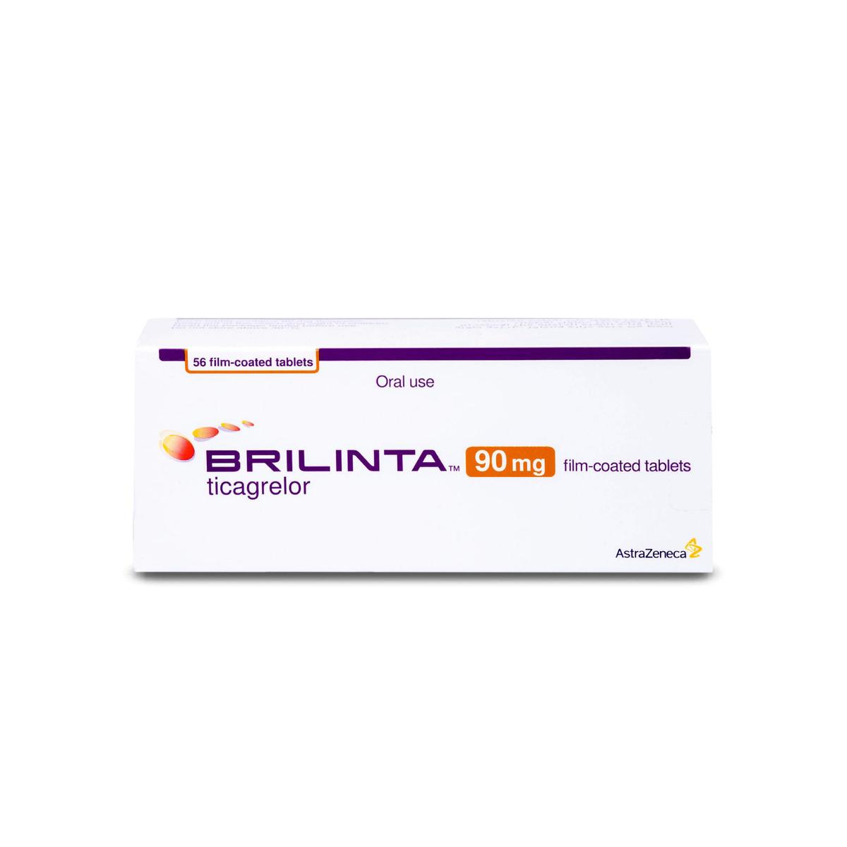 Brilinta 90Mg 56Tablets
