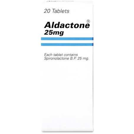 Aldactone 25 Mg Tablet 20Pcs