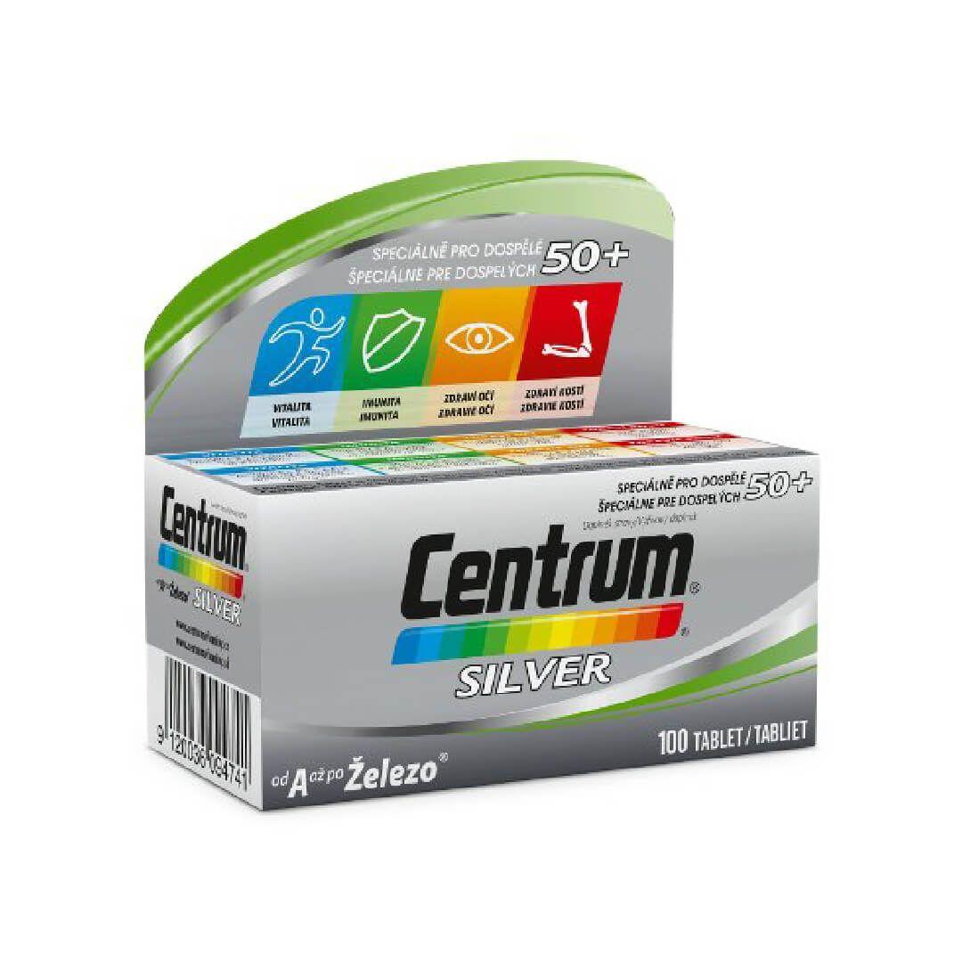 Centrum Silver With Lutein 100 Tab