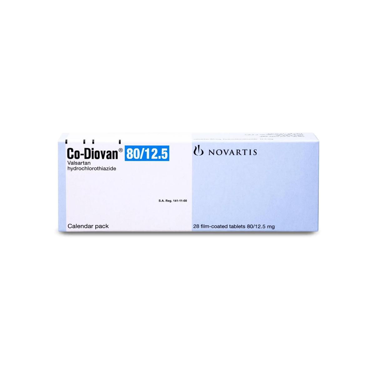 Co-Diovan 80/12.5 Mg Tablet 28Pcs