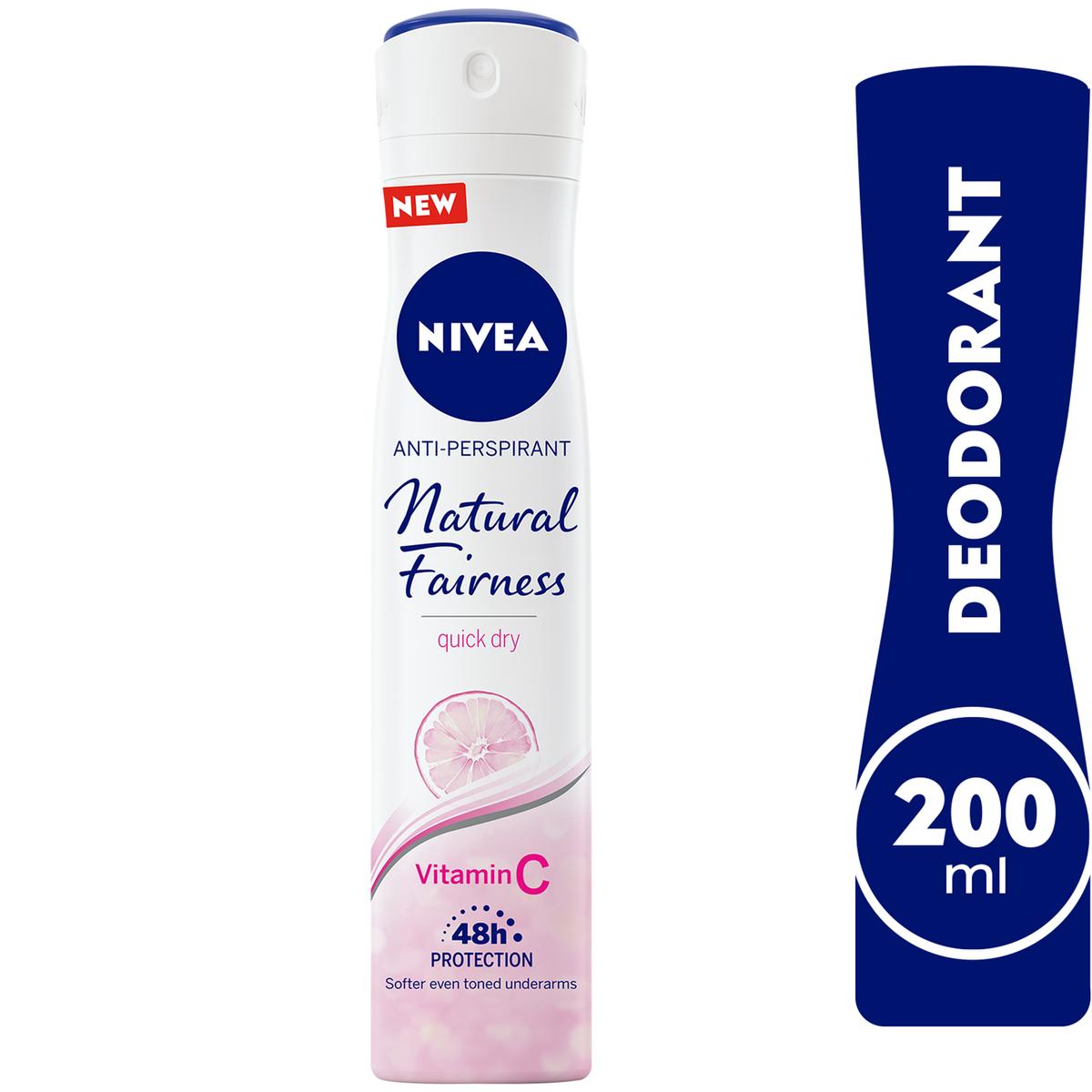 Nivea Deo Spray Natural Fairnessn 200 ml