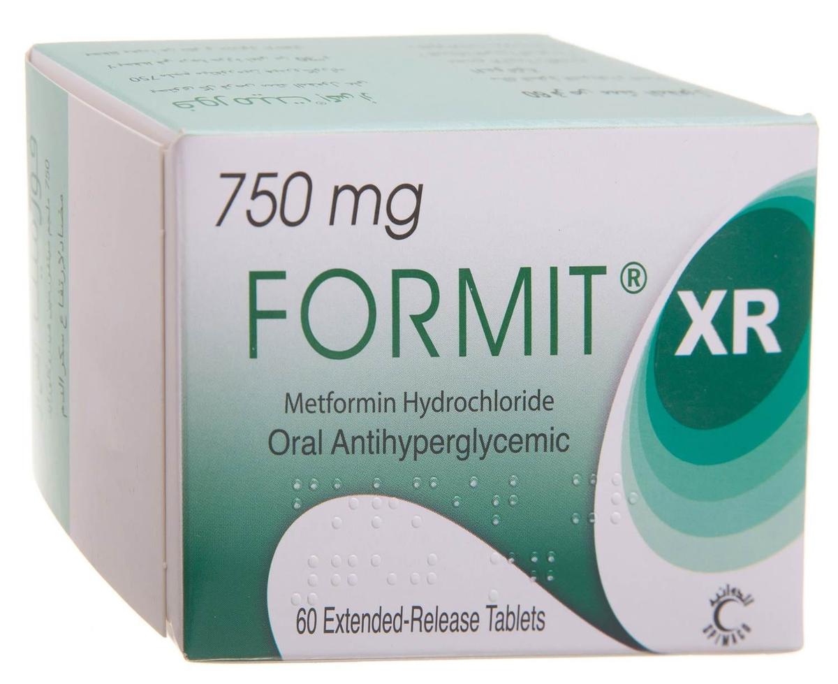 Formit Xr 750 Mg 60 Tablets