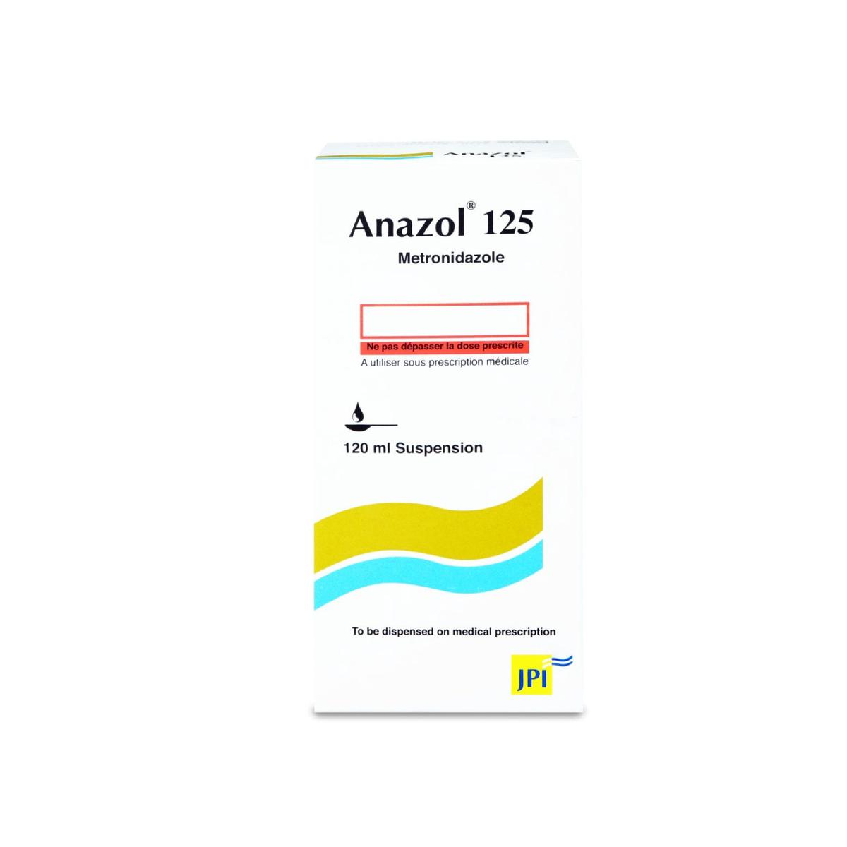 Anazol 125 Mg 5Ml Suspension 120 Ml
