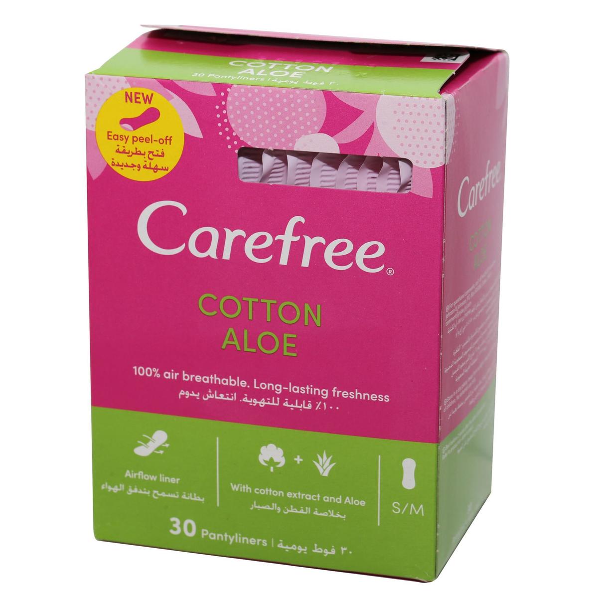 Carefree Aloe Vera 30 Pcs