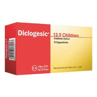 DICLOGESIC 12.5MG SUPP.